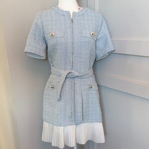 SANDRO Bieu Ciel Dress